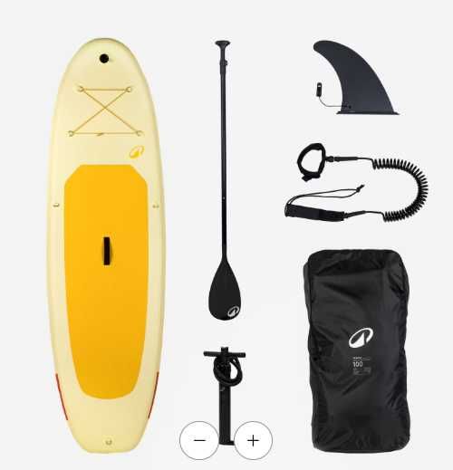 Zestaw sup 9'6" żółty