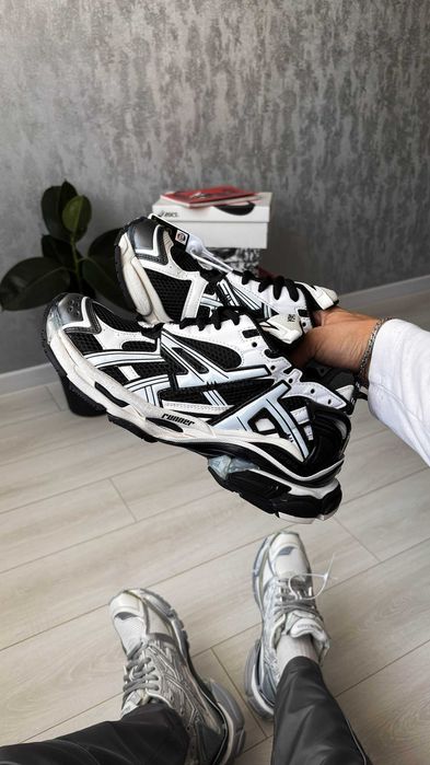 !!WOW!! Кросівки Balenciaga Runner Black White | кроссовки баленсиага ранер