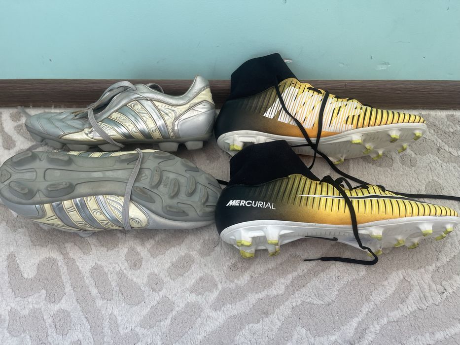 Бутси копи Adidas Nike сороконіжки