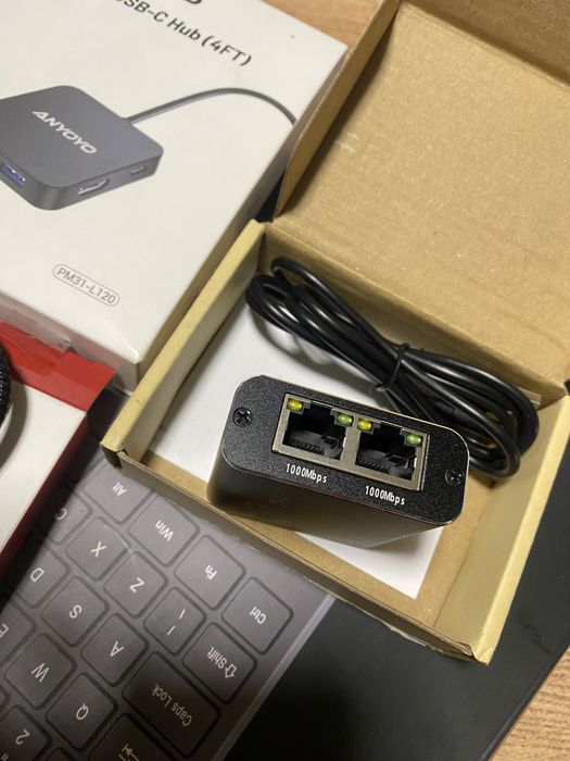 BOLAAZUL Активний RJ45 спліттер