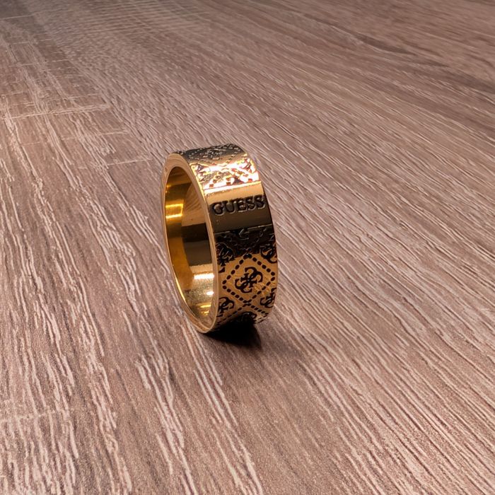 Guess PATTERN - Pierścionek - antique gold-coloured