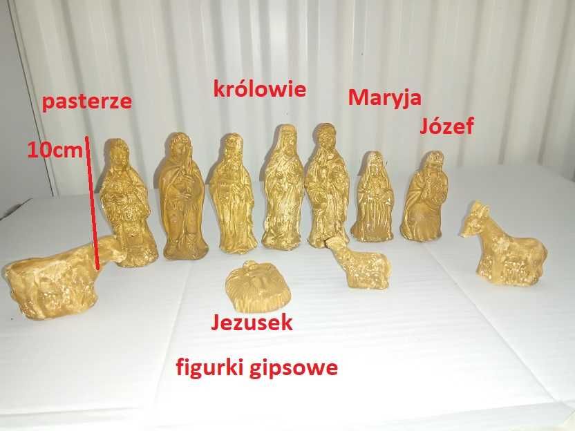 Szopka Bożonarodzeniowa z figurkami