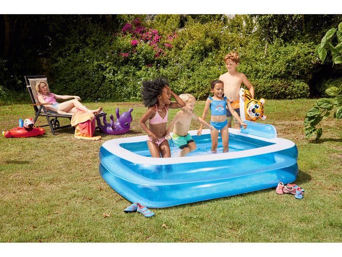 Piscina insuflável Crivit 202x151x60cm NOVA