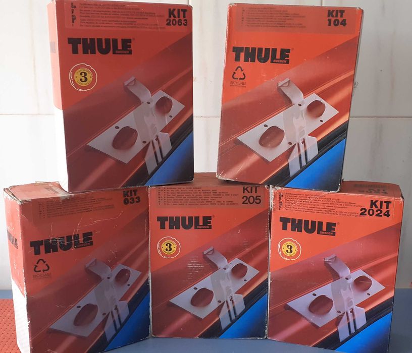 Vários kit da Thule