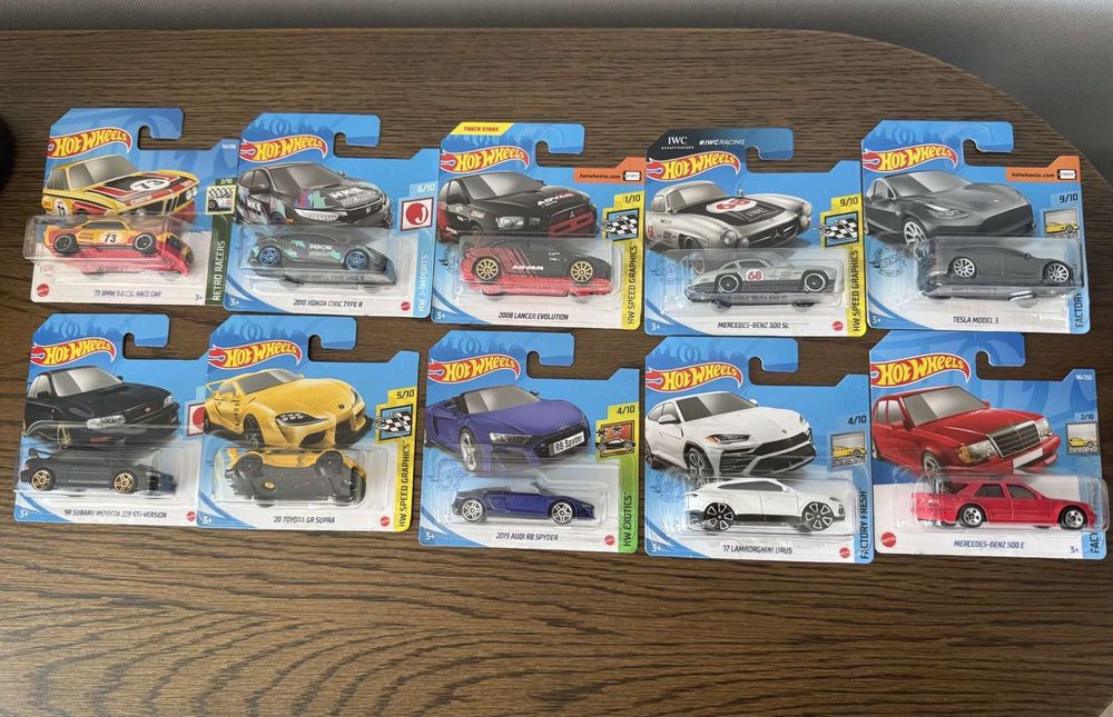Hot Wheels Mercedes 500 E