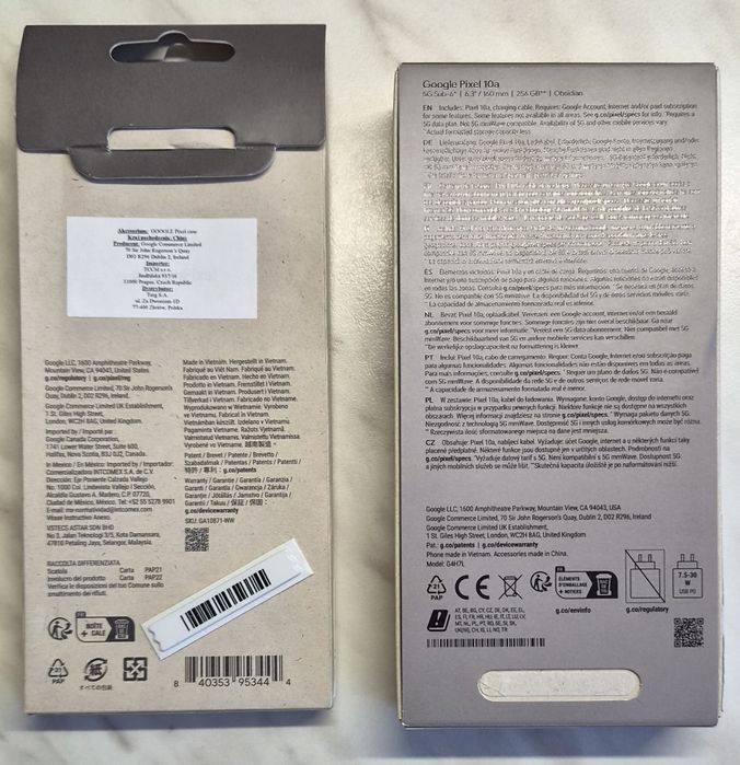 Google Pixel 10A 256 GB