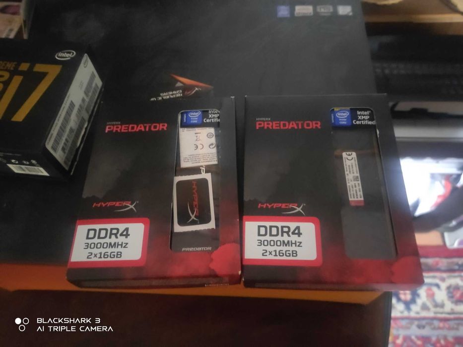 Комплект памяти 64 ГБ DDR4 Kingston HyperX Predator 3000 МГц