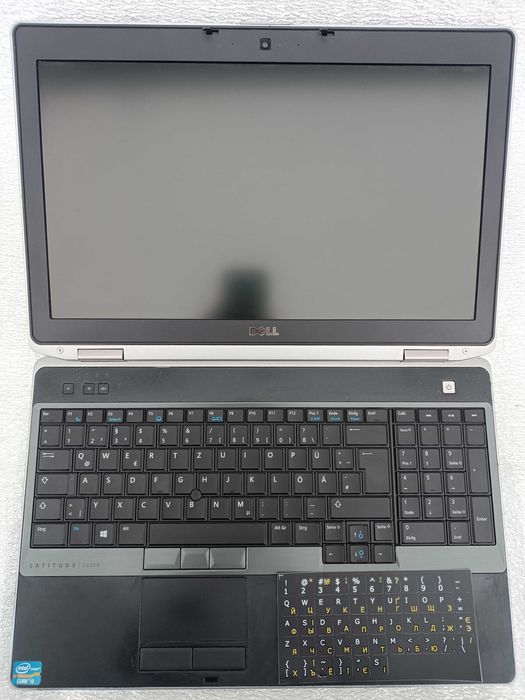 Ноутбук Dell E6530 i5-3210m ОЗУ 8gb Nvidia NVS 5200m