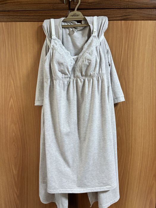 Продам комплект в пологовий сорочка та халат