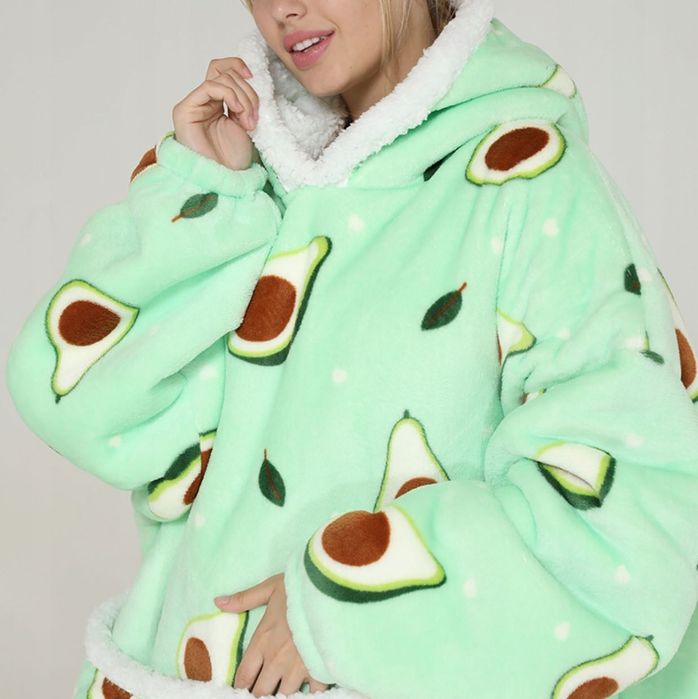 Bluza AWOKADO Polar Oversize DELIKATNA!