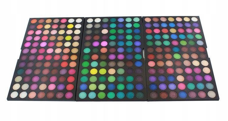 Paleta Cieni Do Powiek Makijażu 252 Kolory Matowe