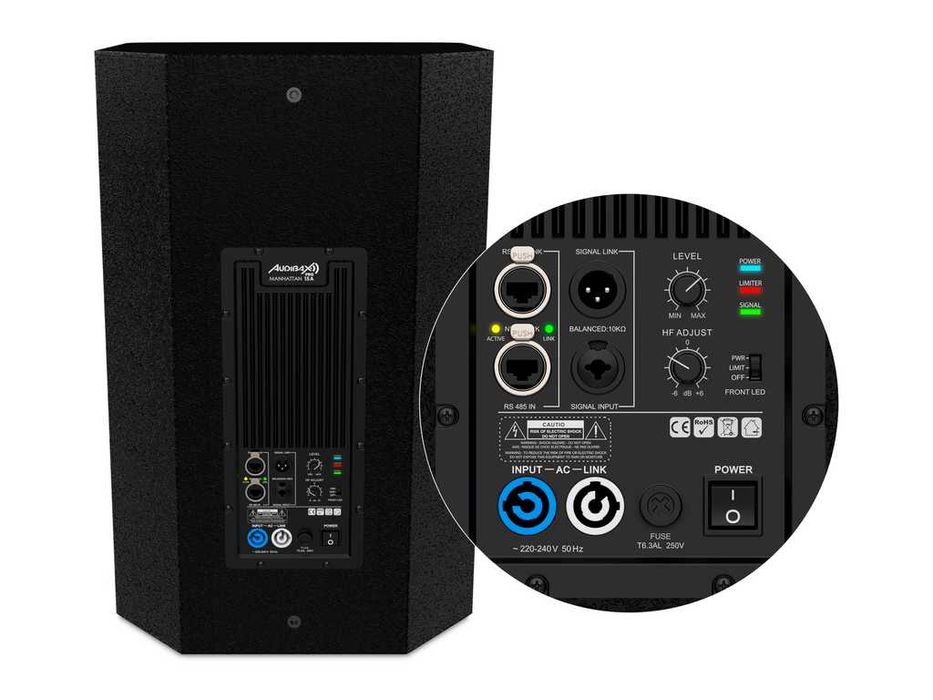 Coluna Ativa 15” 3000W Peak | 138dB | DSP | Manhattan 15A