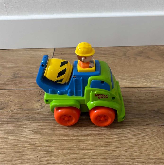 Samochodzik betoniarkę z napędem wstecznym