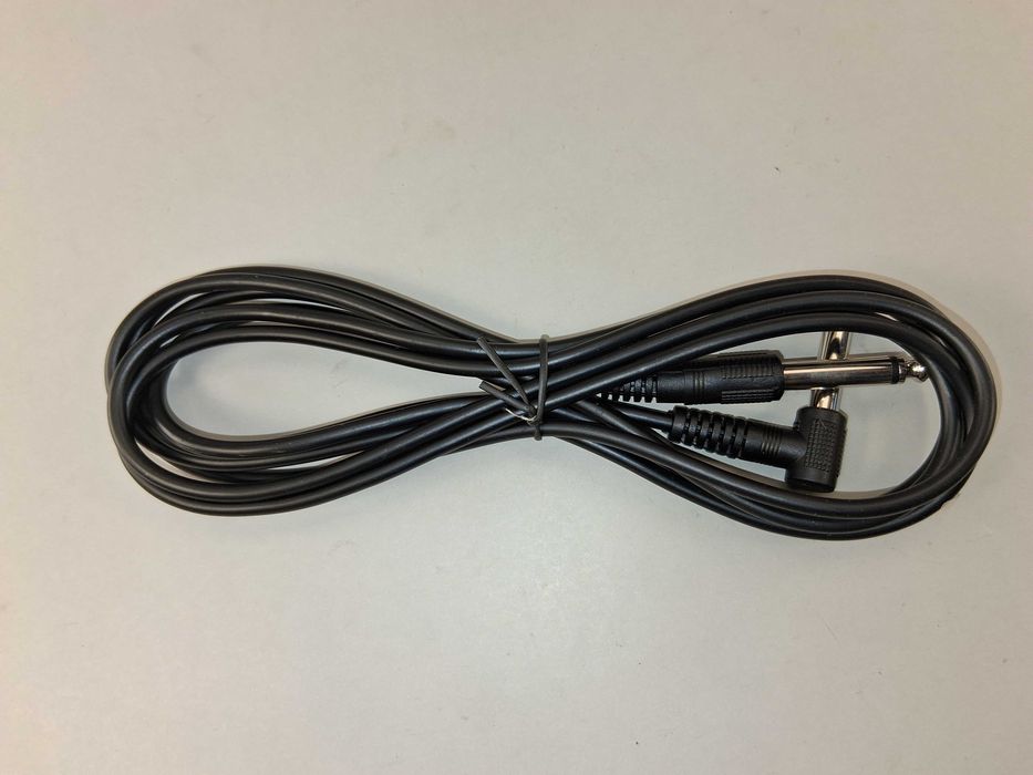N040 Kabel Gitarowy Instrumentalny JACK 6.3 mm Prosty Kątowy