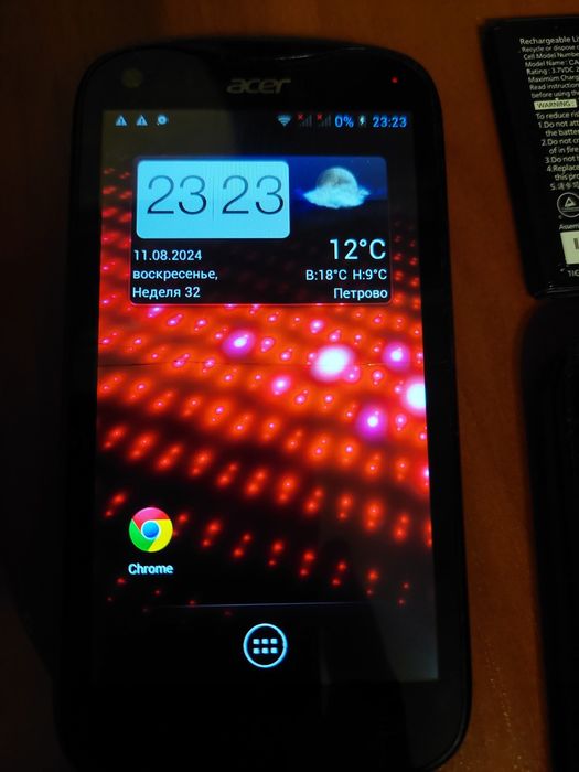 Продам телефон Acer V370