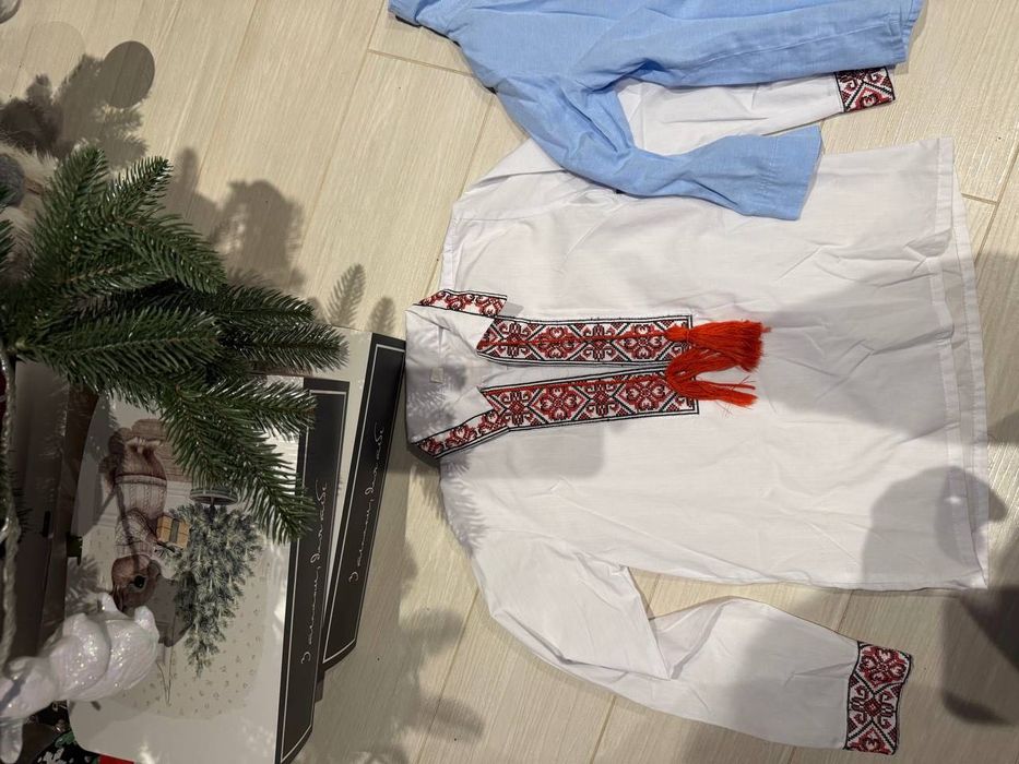 Продам Вишиванку, рубашку для Хлопчика 130см., 2шт,  7років