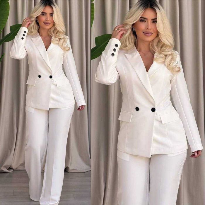 Жіночий брючний костюм класичний весняний/Женский костюм мод 1899