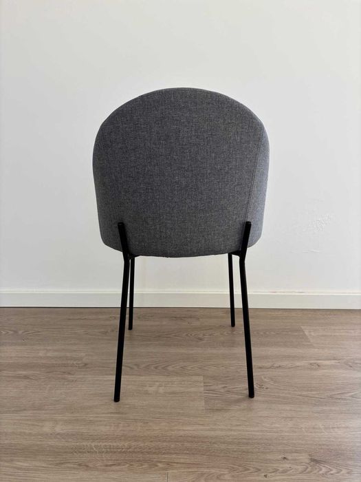 Conjunto 4 cadeiras Cinza Mesa Jantar