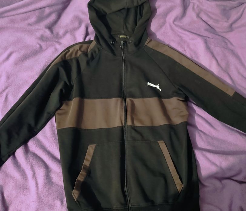 Продам спортивну кофту на флісі  PUMA EVOSTRIPE Full-Zip Hoodie