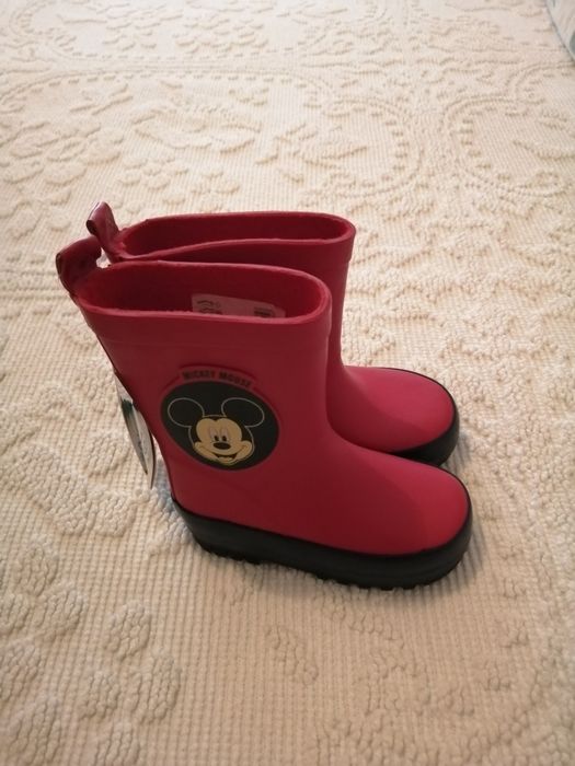 Botas mickey tamanho 21 NOVOS