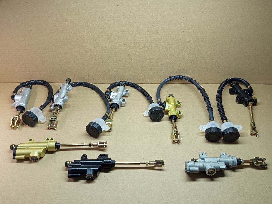 Машинка ГТЦ гальма заднього мото (циліндр гальма) +бачок