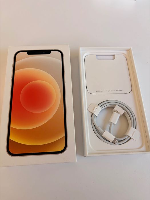 iPhone 12 Biały 64 GB | Bateria 79 % | Super stan