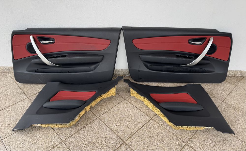 Conjunto de Bancos + Quartelas BMW Série 1 E82 – Pack M Originais