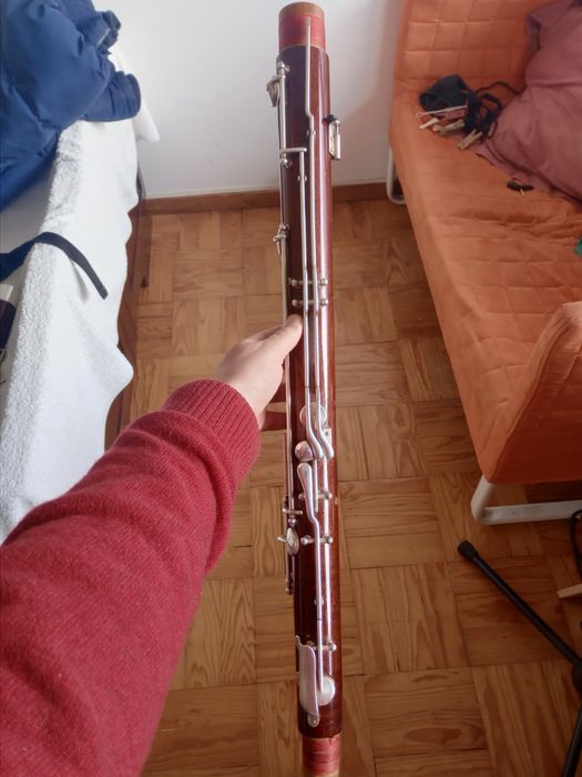 Fagote Fox Renard 222 com chave de de mi adicionada na própria fábrica. Tudel heckel CC1
