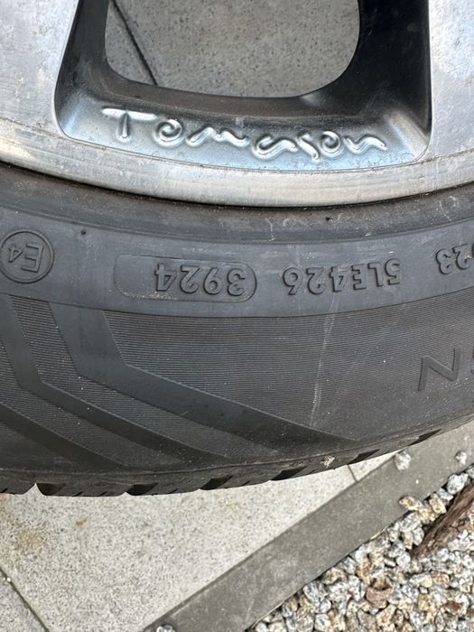 Sprzedam koła 225/55/18 102V M+S