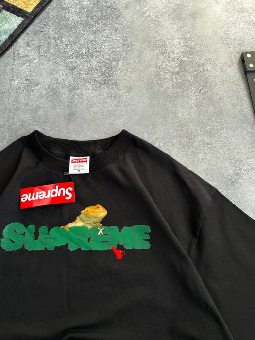 Футболка Supreme Guanna з Бірками чорна