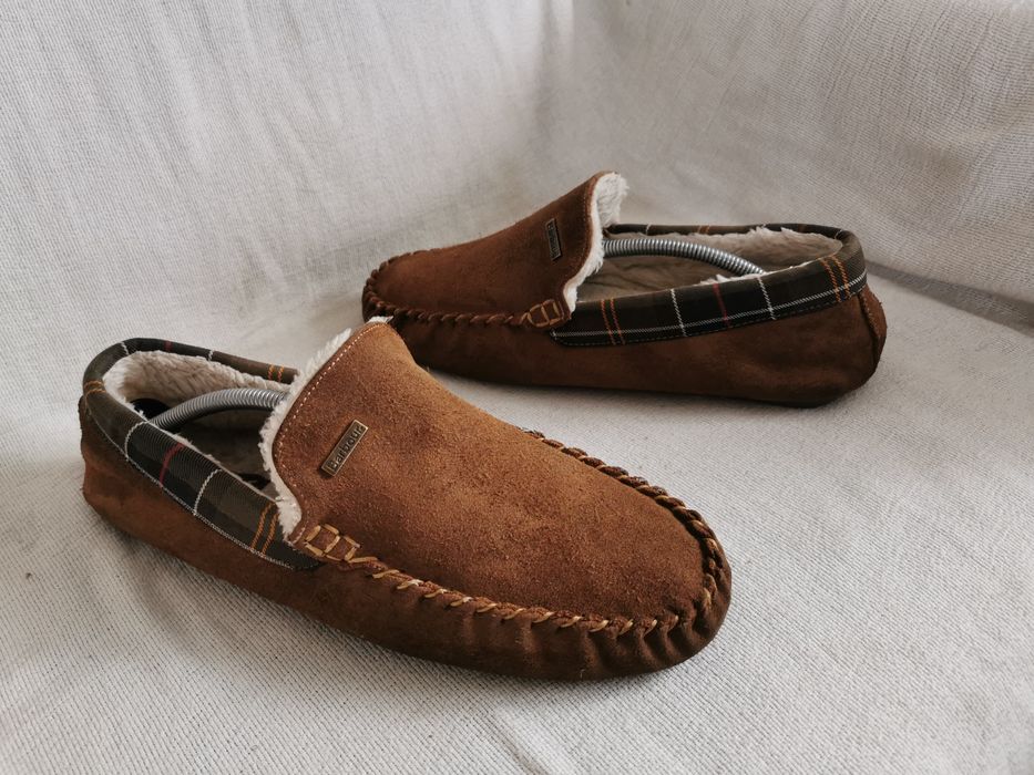 Barbour Monty Slippers Moccasin mokasyny 43