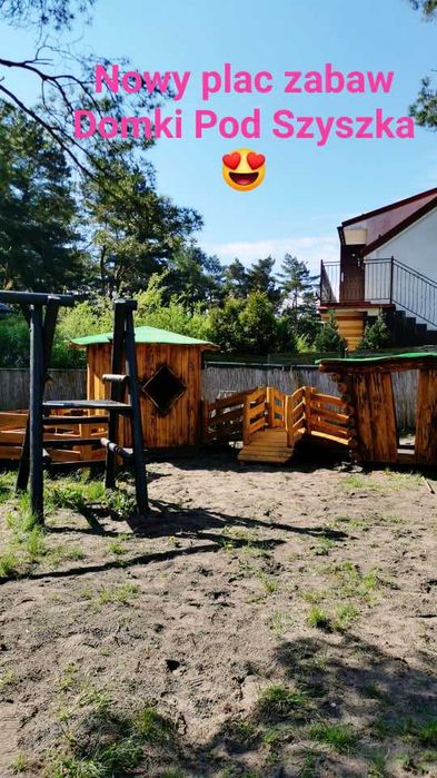 Gorący sezon  2026 w Domkach pod Szyszką Rowy k .ustka 350m od morza