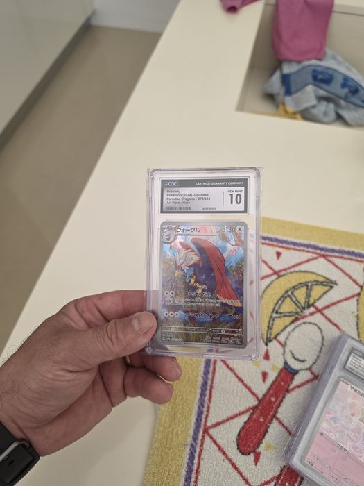 Carta graduada pokemon cgc10