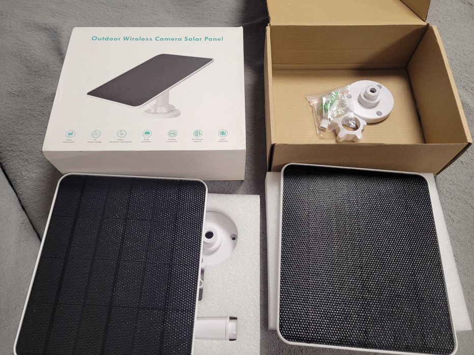 2x panel solarny do kamer