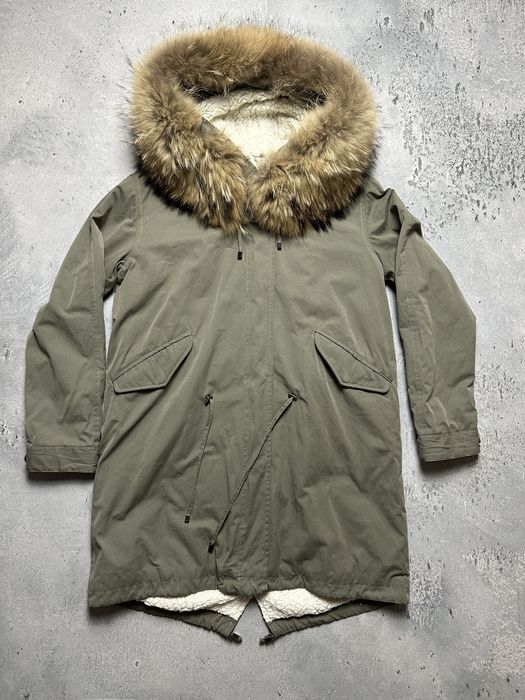 parka z kapturem FAN LEATHER