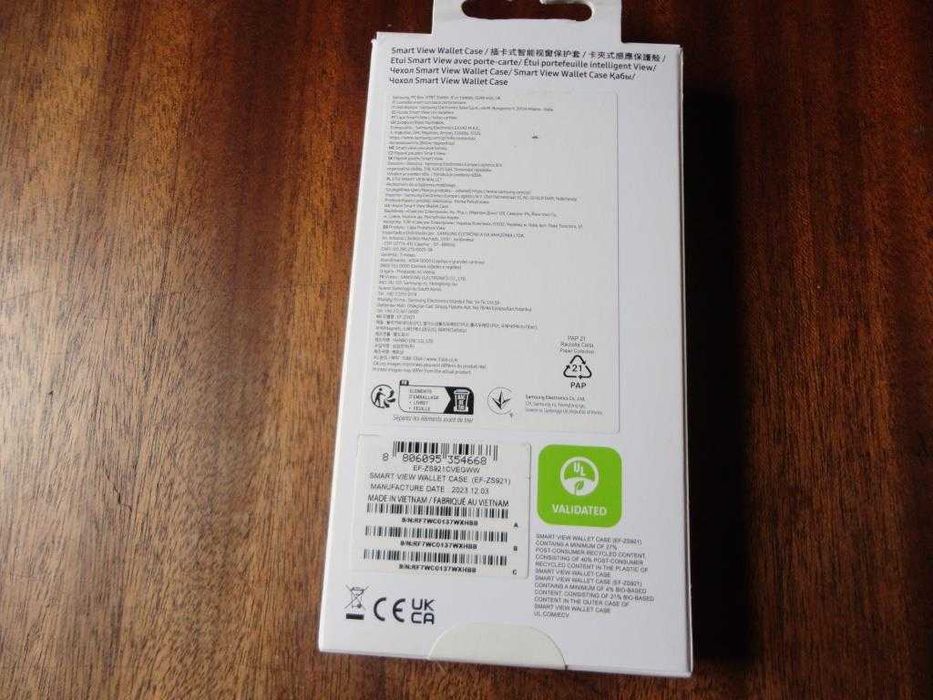 Capa Wallet Samsung Galaxy S24 (original)