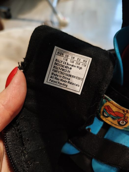 Ortezy Afo z Dafo z butami Billy