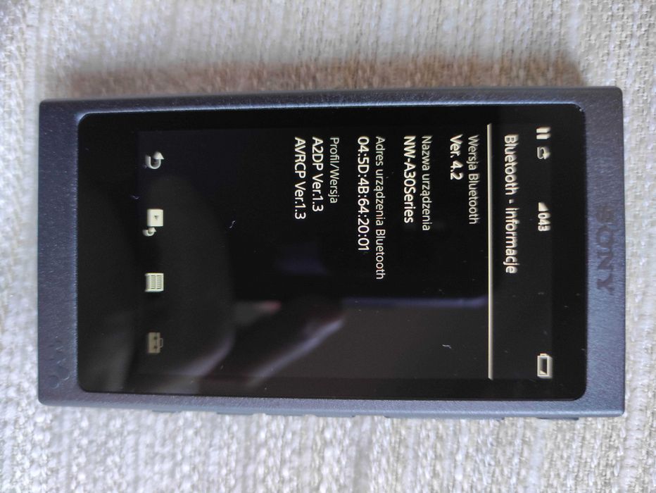 Odtwarzacz Sony NW-35