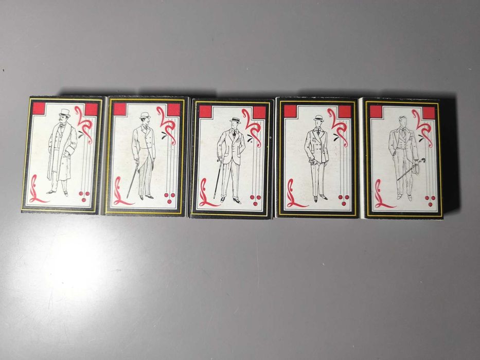 Coleção Fósforos Argos "Moda Masculina"