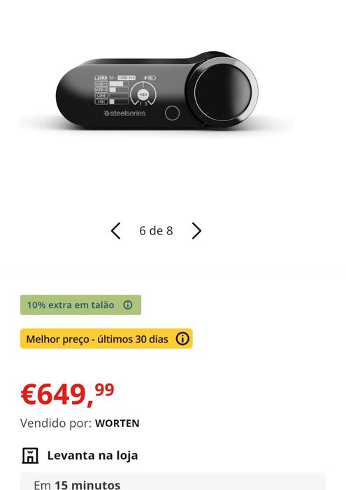 talãoAuriculares Gaming STEELSERIES Arctis Nova Elite (Multiplataforma