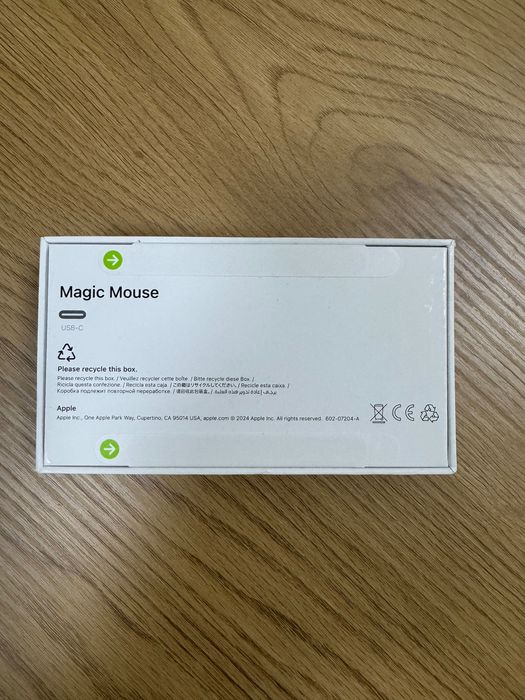 Мишка Apple Magic Mouse Black MXK63