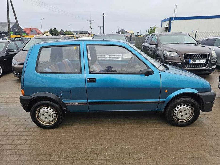 Fiat Cinquecento 1997r/0.9benz/39KM/niski przebieg/okazja/1własciciel