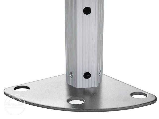 3x6 m Namiot Ekspresowy, schowek, ogrodowy Alu40mm,4ściany, biały