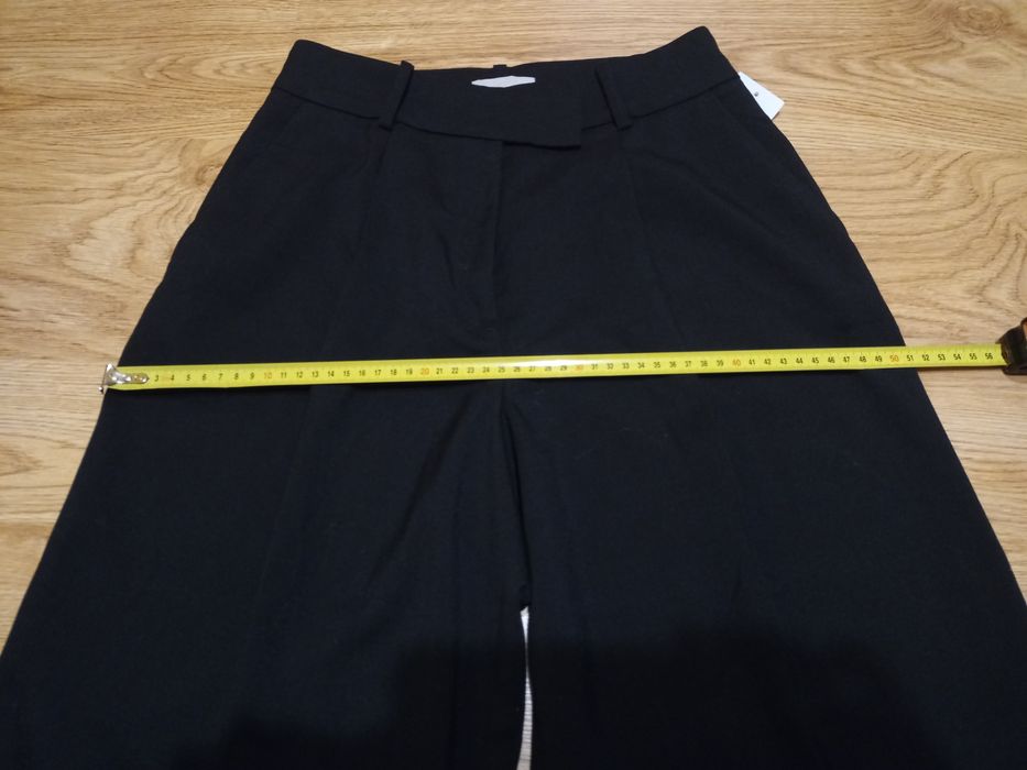 Spodnie H&M 36 szeroka nogawka nowa kolekcja eleganckie