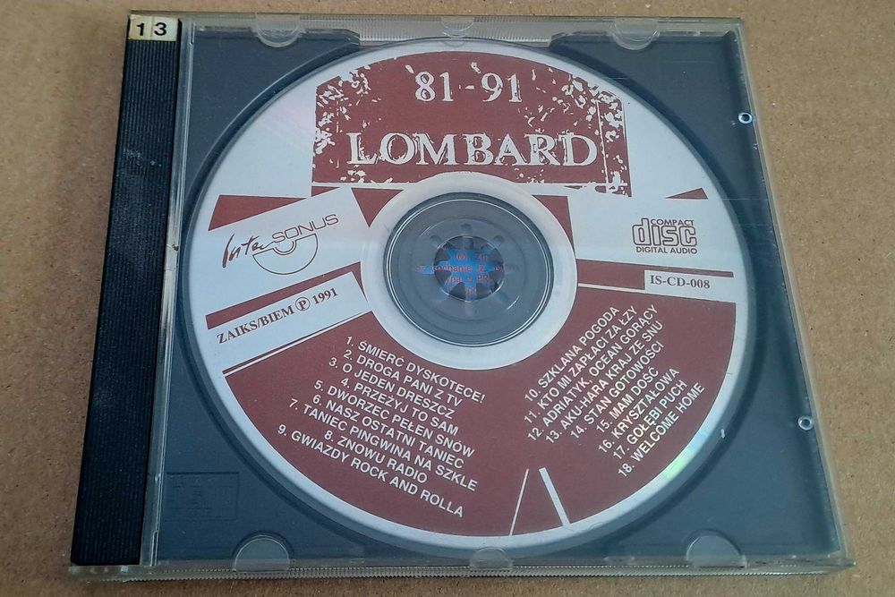 Płyta CD Lombard 81-91 InterSonus