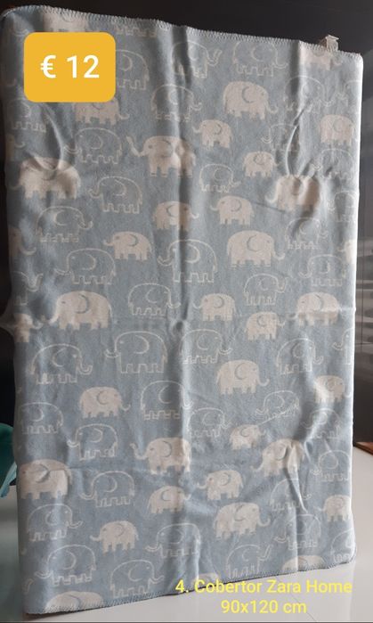 Cobertores, manta, fraldas e outros – desde € 3