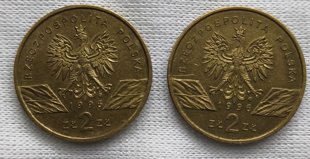 2 złote okolicznościowe 1996