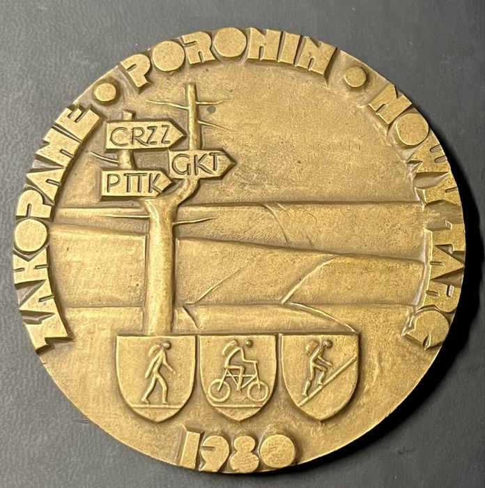 Medal: Jubileuszowy XXV Rajd Przyjaźni Szlakami Lenina. Mennica Polska