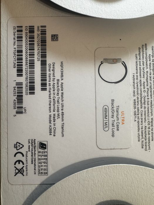 Apple Watch Ultra (GPS + Cellular)