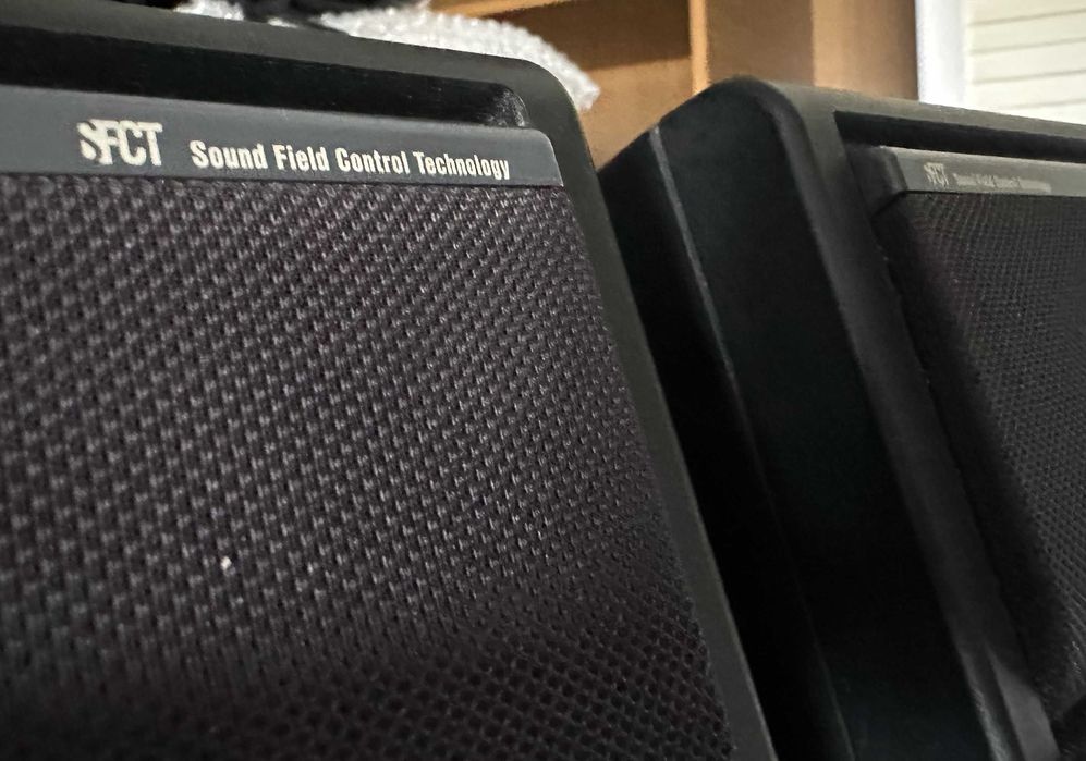 Sony - colunas monitoras vintage